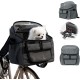 Bicycle Basket for Dogs, Bicycle Bag for Pets with Handlebar Adapter, Removable, Breathable Mesh, Adjustable Straps, Foldable Bicycle Basket for Medium Pets, Electric Bicycles Bicycle Basket for Dogs, Bicycle Bag for Pets with Handlebar Adapter, Removable, Breathable Mesh, Adjustable Straps, Foldable Bicycle Basket for Medium Pets, Electric Bicycles