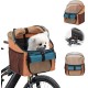 BigKing Bicycle Bag for Pets, Front Bicycle Basket for Dogs, Foldable Bicycle Basket, Suitable for Outdoor Riding and Camping with Pets BigKing Bicycle Bag for Pets, Front Bicycle Basket for Dogs, Foldable Bicycle Basket, Suitable for Outdoor Riding and Camping with Pets