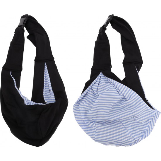 CAPASTEC Adjustable Pet Carrier Neck Pouch for Cats and Small Dogs, Black CAPASTEC Adjustable Pet Carrier Neck Pouch for Cats and Small Dogs, Black