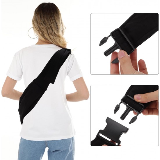 CAPASTEC Adjustable Pet Carrier Neck Pouch for Cats and Small Dogs, Black CAPASTEC Adjustable Pet Carrier Neck Pouch for Cats and Small Dogs, Black