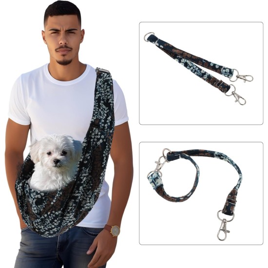 CAPASTEC Adjustable Pet Chest Bag for Cats and Small Dogs, Deep Blue CAPASTEC Adjustable Pet Chest Bag for Cats and Small Dogs, Deep Blue