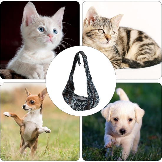 CAPASTEC Adjustable Pet Chest Bag for Cats and Small Dogs, Deep Blue CAPASTEC Adjustable Pet Chest Bag for Cats and Small Dogs, Deep Blue