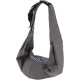 CAPASTEC Pet Sling Carrier, Adjustable Pet Carrier for Daily Walking, Grey Black CAPASTEC Pet Sling Carrier, Adjustable Pet Carrier for Daily Walking, Grey Black