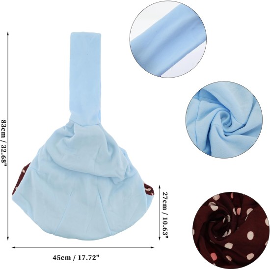 CAPASTEC Pet Sling Carrier, Haustier-Brusttasche für Katzen und kleine Hunde, Blau CAPASTEC Pet Sling Carrier, Haustier-Brusttasche für Katzen und kleine Hunde, Blau