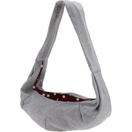 CAPASTEC Pet Sling Carrier, Pet Chest Bag for Cats and Small Dogs, Grey