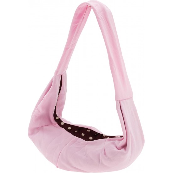 CAPASTEC Pet Sling Carrier, Pet Chest Bag for Cats and Small Dogs, Pink CAPASTEC Pet Sling Carrier, Pet Chest Bag for Cats and Small Dogs, Pink