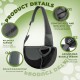 CHRI Dog Carrier Bag up to 5 kg Transport Bag for Pets Dog Sling with Adjustable Strap Carry Bag Dog for Small Dog Cat Outdoor Activities CHRI Dog Carrier Bag up to 5 kg Transport Bag for Pets Dog Sling with Adjustable Strap Carry Bag Dog for Small Dog Cat Outdoor Activities