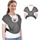 CUBY Dog Carrier Bag, Forward Facing Backpack Carrier Shoulder to Reduce Back Pain, Hands-Free and Adjustable Puppy Sling (Dark Grey) CUBY Dog Carrier Bag, Forward Facing Backpack Carrier Shoulder to Reduce Back Pain, Hands-Free and Adjustable Puppy Sling (Dark Grey)