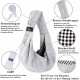 CUBY Dog Carrier Bag, Summer Sling Dogs, Hands-Free Breathable Mesh Adjustable for Small Dogs and Cats (Adjustable Shoulder Strap, Brown) CUBY Dog Carrier Bag, Summer Sling Dogs, Hands-Free Breathable Mesh Adjustable for Small Dogs and Cats (Adjustable Shoulder Strap, Brown)