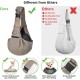 CUBY Dog Carrier, Sling Dogs, Hands-Free Breathable Mesh Adjustable for Small Dogs and Cats (Adjustable Shoulder Strap, Brown) CUBY Dog Carrier, Sling Dogs, Hands-Free Breathable Mesh Adjustable for Small Dogs and Cats (Adjustable Shoulder Strap, Brown)