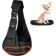 CUBY Dog Carrier, Sling Dogs, Hands-Free Breathable Mesh Adjustable for Small Dogs and Cats (Adjustable Shoulder Strap, Brown) CUBY Dog Carrier, Sling Dogs, Hands-Free Breathable Mesh Adjustable for Small Dogs and Cats (Adjustable Shoulder Strap, Brown)