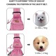 CUBY Dog Carrier, Sling Dogs, Hands-Free Breathable Mesh Adjustable for Small Dogs and Cats (Adjustable Shoulder Strap, Brown) CUBY Dog Carrier, Sling Dogs, Hands-Free Breathable Mesh Adjustable for Small Dogs and Cats (Adjustable Shoulder Strap, Brown)
