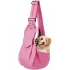 CUBY Dog Carrier, Sling Dogs, Hands-Free Breathable Mesh Adjustable for Small Dogs and Cats (Adjustable Shoulder Strap, Brown) CUBY Dog Carrier, Sling Dogs, Hands-Free Breathable Mesh Adjustable for Small Dogs and Cats (Adjustable Shoulder Strap, Brown)