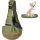 CUBY Dog Carrier, Sling Dogs, Hands-Free Breathable Mesh Adjustable for Small Dogs and Cats (Adjustable Shoulder Strap, Brown) CUBY Dog Carrier, Sling Dogs, Hands-Free Breathable Mesh Adjustable for Small Dogs and Cats (Adjustable Shoulder Strap, Brown)
