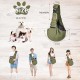 CUBY Dog Carrier, Sling Dogs, Hands-Free Breathable Mesh Adjustable for Small Dogs and Cats (Adjustable Shoulder Strap, Brown) CUBY Dog Carrier, Sling Dogs, Hands-Free Breathable Mesh Adjustable for Small Dogs and Cats (Adjustable Shoulder Strap, Brown)
