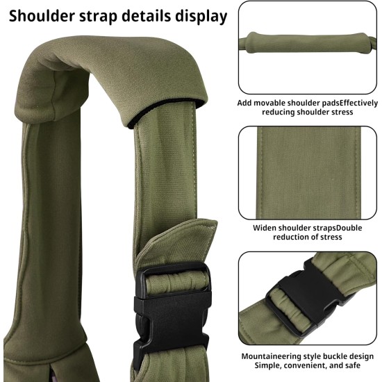 CUBY Dog Carrier, Sling Dogs, Hands-Free Breathable Mesh Adjustable for Small Dogs and Cats (Adjustable Shoulder Strap, Brown) CUBY Dog Carrier, Sling Dogs, Hands-Free Breathable Mesh Adjustable for Small Dogs and Cats (Adjustable Shoulder Strap, Brown)