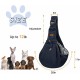 CUBY Dog Carrier, Sling Dogs, Hands-Free Breathable Mesh Adjustable for Small Dogs and Cats (Adjustable Shoulder Strap, Brown) CUBY Dog Carrier, Sling Dogs, Hands-Free Breathable Mesh Adjustable for Small Dogs and Cats (Adjustable Shoulder Strap, Brown)