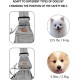 CUBY Dog Carrier, Sling Dogs, Hands-Free Breathable Mesh Adjustable for Small Dogs and Cats (Adjustable Shoulder Strap, Brown) CUBY Dog Carrier, Sling Dogs, Hands-Free Breathable Mesh Adjustable for Small Dogs and Cats (Adjustable Shoulder Strap, Brown)
