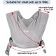CUBY Dog Carrier, Summer Carry Bag, Forward Facing Backpack Carrier Shoulder to Reduce Back Pain, Hands-Free and Adjustable Puppy Sling 10 lbs (Light Grey) CUBY Dog Carrier, Summer Carry Bag, Forward Facing Backpack Carrier Shoulder to Reduce Back Pain, Hands-Free and Adjustable Puppy Sling 10 lbs (Light Grey)