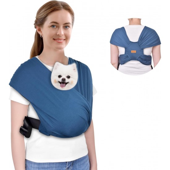 CUBY Dog Carrier, Summer Carry Bag, Forward Facing Backpack Carrier Shoulder to Reduce Back Pain, Hands-Free and Adjustable Puppy Sling 10 lbs (Light Grey) CUBY Dog Carrier, Summer Carry Bag, Forward Facing Backpack Carrier Shoulder to Reduce Back Pain, Hands-Free and Adjustable Puppy Sling 10 lbs (Light Grey)