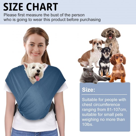 CUBY Dog Carrier, Summer Carry Bag, Forward Facing Backpack Carrier Shoulder to Reduce Back Pain, Hands-Free and Adjustable Puppy Sling 10 lbs (Light Grey) CUBY Dog Carrier, Summer Carry Bag, Forward Facing Backpack Carrier Shoulder to Reduce Back Pain, Hands-Free and Adjustable Puppy Sling 10 lbs (Light Grey)