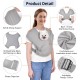 CUBY Dog Carrier, Summer Carry Bag, Forward Facing Backpack Carrier Shoulder to Reduce Back Pain, Hands-Free and Adjustable Puppy Sling 10 lbs (Light Grey) CUBY Dog Carrier, Summer Carry Bag, Forward Facing Backpack Carrier Shoulder to Reduce Back Pain, Hands-Free and Adjustable Puppy Sling 10 lbs (Light Grey)