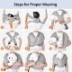 CUBY Dog Carrier, Summer Carry Bag, Forward Facing Backpack Carrier Shoulder to Reduce Back Pain, Hands-Free and Adjustable Puppy Sling 10 lbs (Light Grey) CUBY Dog Carrier, Summer Carry Bag, Forward Facing Backpack Carrier Shoulder to Reduce Back Pain, Hands-Free and Adjustable Puppy Sling 10 lbs (Light Grey)