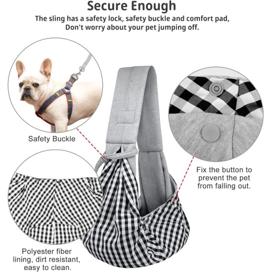CUBY Dog Cat Carrier Reversible Soft Bag and Carry Bag Suitable for Puppies Small Dogs Cats Outdoor (Khaki Senior, Adjustable Strap 2.0) CUBY Dog Cat Carrier Reversible Soft Bag and Carry Bag Suitable for Puppies Small Dogs Cats Outdoor (Khaki Senior, Adjustable Strap 2.0)