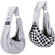CUBY Dog Cat Carrier Reversible Soft Bag and Carry Bag Suitable for Puppies Small Dogs Cats Outdoor (Khaki Senior, Adjustable Strap 2.0) CUBY Dog Cat Carrier Reversible Soft Bag and Carry Bag Suitable for Puppies Small Dogs Cats Outdoor (Khaki Senior, Adjustable Strap 2.0)