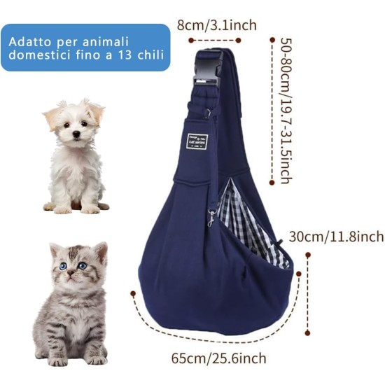CUEMOON Dog Travel Bag for Walking and Outdoors, for Dog/Cat up to 7.5 kg, Black CUEMOON Dog Travel Bag for Walking and Outdoors, for Dog/Cat up to 7.5 kg, Black