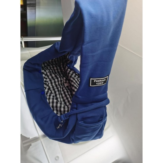 CYBERNOVA Small Pet Carrier for Dogs Cats 3-15 lbs with Bag Hands-Free Pet Bag for Travel Outdoor Walking (Blue) CYBERNOVA Small Pet Carrier for Dogs Cats 3-15 lbs with Bag Hands-Free Pet Bag for Travel Outdoor Walking (Blue)