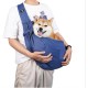 CYBERNOVA Small Pet Dog Cat Sling Carrier for 1-7 kg, Warm and Windproof with Bag, Hand-Free Pet Bag, Dog Cat Puppy Carry Bag for Winter Cold Weather (Grey)
