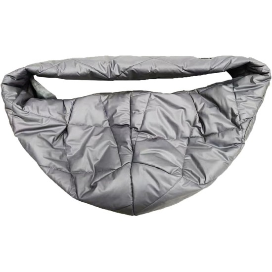 CYBERNOVA Small Pet Dog Cat Sling Carrier for 1-7 kg, Warm and Windproof with Bag, Hand-Free Pet Bag, Dog Cat Puppy Carry Bag for Winter Cold Weather (Grey) CYBERNOVA Small Pet Dog Cat Sling Carrier for 1-7 kg, Warm and Windproof with Bag, Hand-Free Pet Bag, Dog Cat Puppy Carry Bag for Winter Cold Weather (Grey)