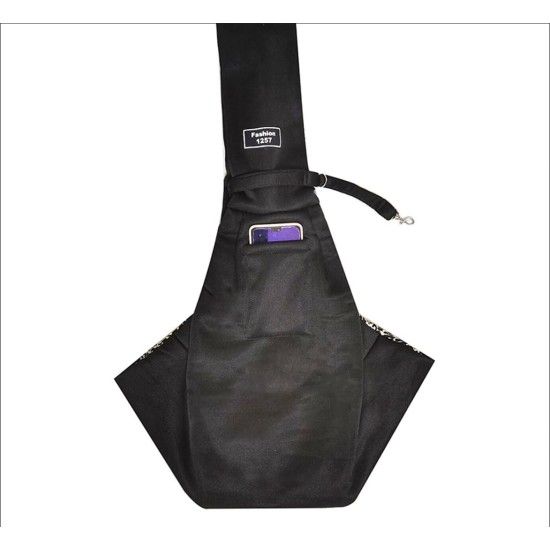 CYBERNOVA Small Pet Dog Cat Sling Carrier for 1-7 kg, Warm and Windproof with Bag, Hand-Free Pet Bag, Dog Cat Puppy Carry Bag for Winter Cold Weather (Grey) CYBERNOVA Small Pet Dog Cat Sling Carrier for 1-7 kg, Warm and Windproof with Bag, Hand-Free Pet Bag, Dog Cat Puppy Carry Bag for Winter Cold Weather (Grey)