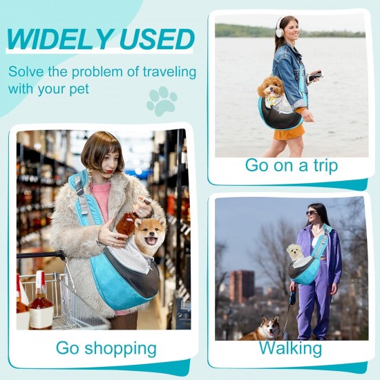 Carrier Sling Dog Carrier Bag Puppy Breathable Dog Carrier Bag up to 5 kg Dog Sling for Small Dogs Pet Shoulder Bag Dog for Walking Outdoor Activities Pack of 1 Carrier Sling Dog Carrier Bag Puppy Breathable Dog Carrier Bag up to 5 kg Dog Sling for Small Dogs Pet Shoulder Bag Dog for Walking Outdoor Activities Pack of 1