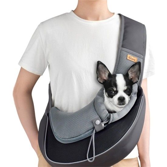 Carrier Sling Small Dog Carry Bag Mesh Dog Carrier Bag Adjustable Dog Carrier Bag Breathable Dog Bag Pet Shoulder Bag Outdoor Transport Bag for 2-6 kg Dogs Puppy Cat (Sky Blue) Carrier Sling Small Dog Carry Bag Mesh Dog Carrier Bag Adjustable Dog Carrier Bag Breathable Dog Bag Pet Shoulder Bag Outdoor Transport Bag for 2-6 kg Dogs Puppy Cat (Sky Blue)