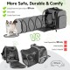 Cat Carrier Backpacks with Expandable Cat Play Tunnel, Airline Approved Pet Backpack for Small Dogs and Large Cats up to 25 lbs, Foldable Cat Travel Carrier Cat Carrier Backpacks with Expandable Cat Play Tunnel, Airline Approved Pet Backpack for Small Dogs and Large Cats up to 25 lbs, Foldable Cat Travel Carrier