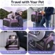 Cat Carrier Backpacks with Expandable Cat Play Tunnel, Airline Approved Pet Backpack for Small Dogs and Large Cats up to 25 lbs, Foldable Cat Travel Carrier Cat Carrier Backpacks with Expandable Cat Play Tunnel, Airline Approved Pet Backpack for Small Dogs and Large Cats up to 25 lbs, Foldable Cat Travel Carrier