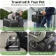 Cat Carrier Backpacks with Expandable Cat Play Tunnel, Airline Approved Pet Backpack for Small Dogs and Large Cats up to 25 lbs, Foldable Cat Travel Carrier Cat Carrier Backpacks with Expandable Cat Play Tunnel, Airline Approved Pet Backpack for Small Dogs and Large Cats up to 25 lbs, Foldable Cat Travel Carrier