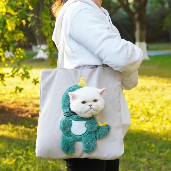 Cat Dog Cat Carrier Bag Portable Handbag Travel Bag Small Pet Travel Bag Adjustable Pet Carrier with Safety Belt Inside Cat Dog Cat Carrier Bag Portable Handbag Travel Bag Small Pet Travel Bag Adjustable Pet Carrier with Safety Belt Inside