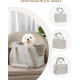 Cat Dog Puppy Carrier Bag Breathable Foldable Travel Bag Shoulder Bag Handbag for Small Pets Load up to 3kg (Small, Grey) Cat Dog Puppy Carrier Bag Breathable Foldable Travel Bag Shoulder Bag Handbag for Small Pets Load up to 3kg (Small, Grey)