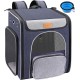Cat and dog backpack, foldable, breathable pet backpack with inner safety lead, foldable dog bowl, for hiking, travel, outdoor use Cat and dog backpack, foldable, breathable pet backpack with inner safety lead, foldable dog bowl, for hiking, travel, outdoor use