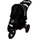 Chinook Black | Luxury Dog Stroller | Front and Rear Wheels (30 cm) Made of EVA for Added Comfort Reflective Tape For Pets up to 23 kg Chinook Black | Luxury Dog Stroller | Front and Rear Wheels (30 cm) Made of EVA for Added Comfort Reflective Tape For Pets up to 23 kg