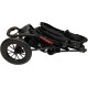 Chinook Black | Luxury Dog Stroller | Front and Rear Wheels (30 cm) Made of EVA for Added Comfort Reflective Tape For Pets up to 23 kg Chinook Black | Luxury Dog Stroller | Front and Rear Wheels (30 cm) Made of EVA for Added Comfort Reflective Tape For Pets up to 23 kg