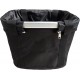 CiCixixi Foldable Bicycle Basket, Dog Bicycle Basket, Easy Install Removable Bicycle Basket Bag, with Handlebar Adapter for Small Dogs, Shopping, Picnic (Black) CiCixixi Foldable Bicycle Basket, Dog Bicycle Basket, Easy Install Removable Bicycle Basket Bag, with Handlebar Adapter for Small Dogs, Shopping, Picnic (Black)