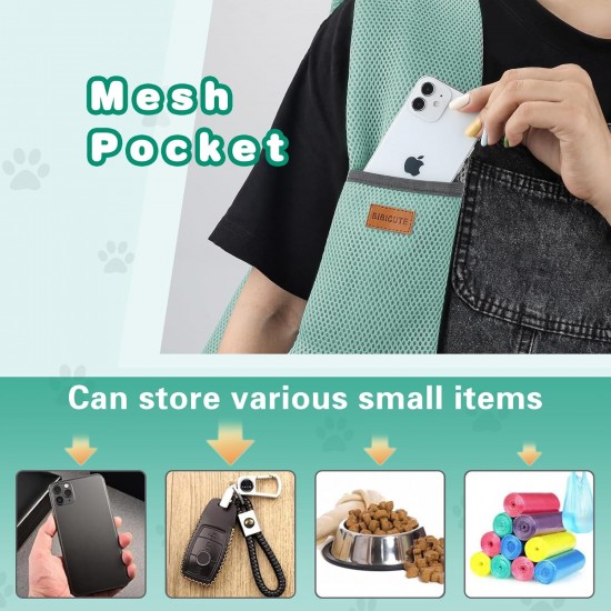 Classycoo Dog Carrier for Small Dogs, Breathable Mesh Bag for Pets, Travel Cat Carry Bag, Dog Carrier with Bag, Integrated Safety Lead, for 8 kg Pet (Khaki) Classycoo Dog Carrier for Small Dogs, Breathable Mesh Bag for Pets, Travel Cat Carry Bag, Dog Carrier with Bag, Integrated Safety Lead, for 8 kg Pet (Khaki)