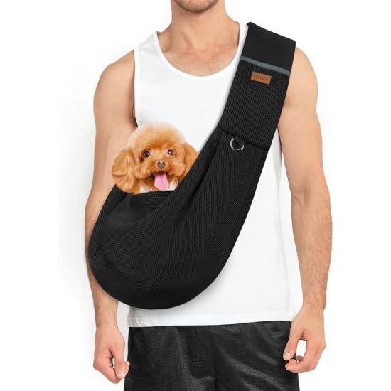 Classycoo Dog Carrier for Small Dogs, Breathable Mesh Bag for Pets, Travel Cat Carry Bag, Dog Carrier with Bag, Integrated Safety Lead, for 8 kg Pet (Khaki) Classycoo Dog Carrier for Small Dogs, Breathable Mesh Bag for Pets, Travel Cat Carry Bag, Dog Carrier with Bag, Integrated Safety Lead, for 8 kg Pet (Khaki)