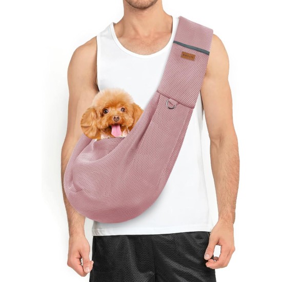 Classycoo Dog Carrier for Small Dogs, Breathable Mesh Bag for Pets, Travel Cat Carry Bag, Dog Carrier with Bag, Integrated Safety Lead, for 8 kg Pet (Beige) Classycoo Dog Carrier for Small Dogs, Breathable Mesh Bag for Pets, Travel Cat Carry Bag, Dog Carrier with Bag, Integrated Safety Lead, for 8 kg Pet (Beige)