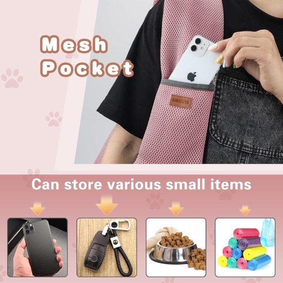 Classycoo Dog Carrier for Small Dogs, Breathable Mesh Bag for Pets, Travel Cat Carry Bag, Dog Carrier with Bag, Integrated Safety Lead, for 8 kg Pet (Beige) Classycoo Dog Carrier for Small Dogs, Breathable Mesh Bag for Pets, Travel Cat Carry Bag, Dog Carrier with Bag, Integrated Safety Lead, for 8 kg Pet (Beige)