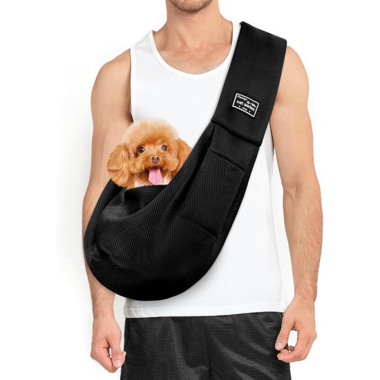 Classycoo Dog Carrier for Small Dogs, Breathable Mesh Bag for Pets, Travel Cat Carry Bag, Dog Carrier with Bag, Integrated Safety Lead, for 8 kg Pet (Beige) Classycoo Dog Carrier for Small Dogs, Breathable Mesh Bag for Pets, Travel Cat Carry Bag, Dog Carrier with Bag, Integrated Safety Lead, for 8 kg Pet (Beige)